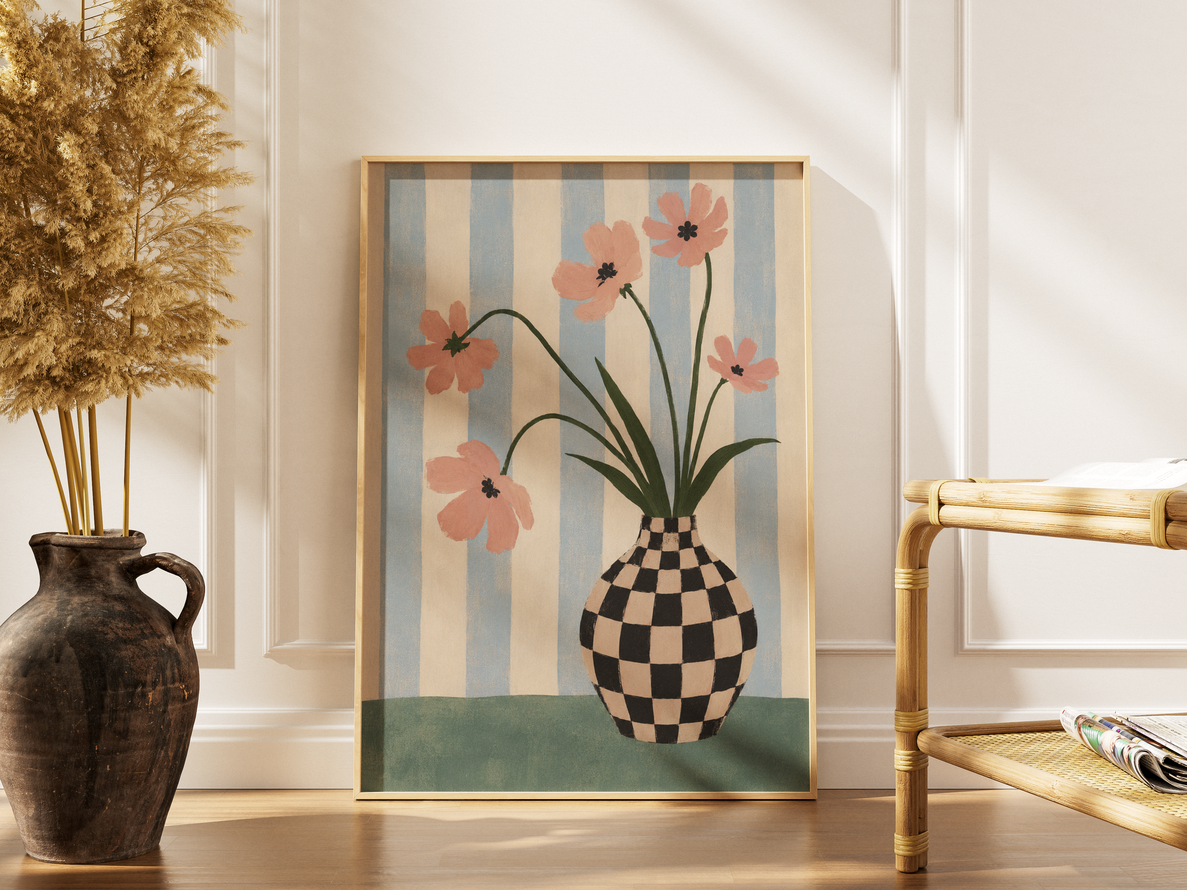 Blush Lily Vase