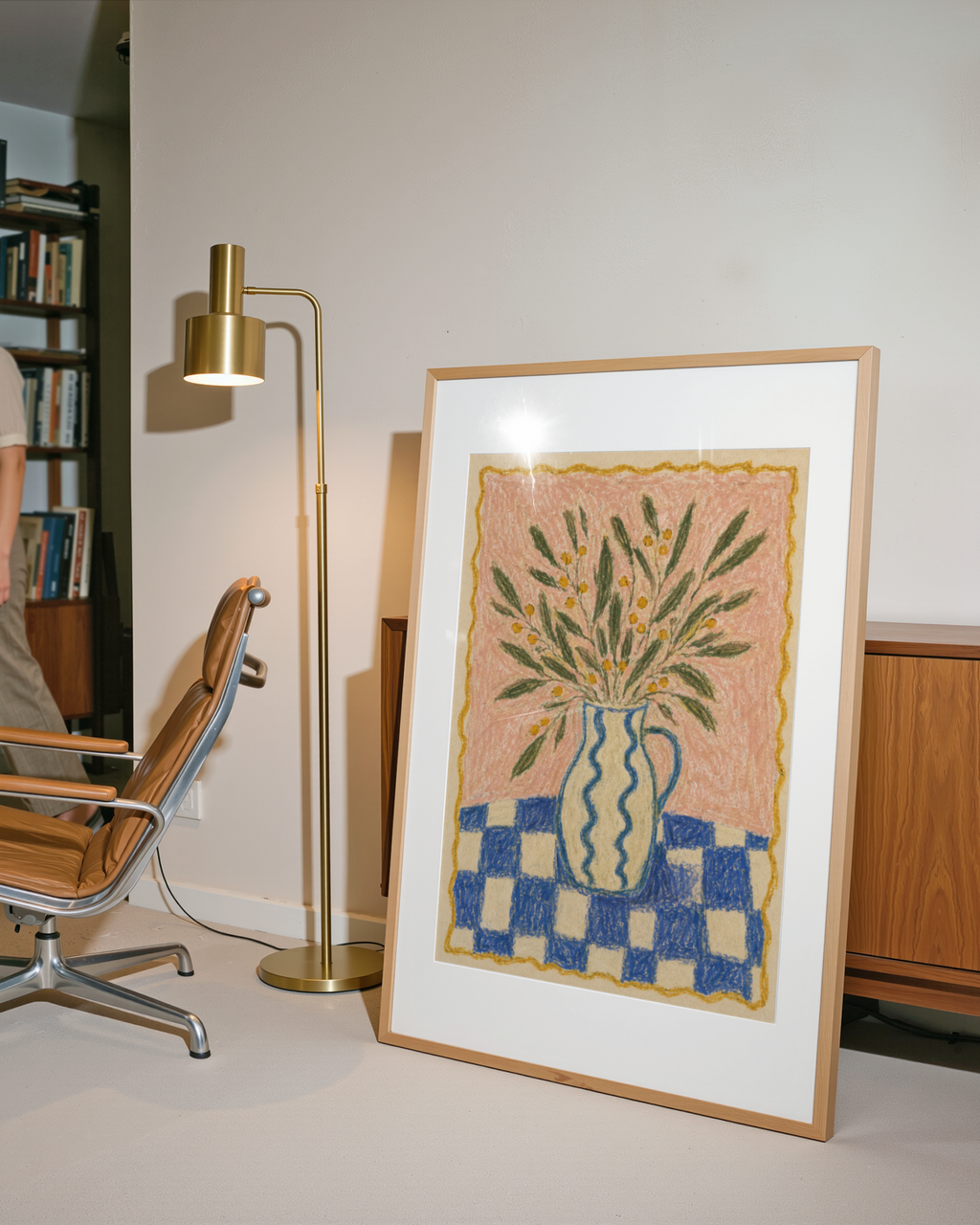 Olive Jug Print