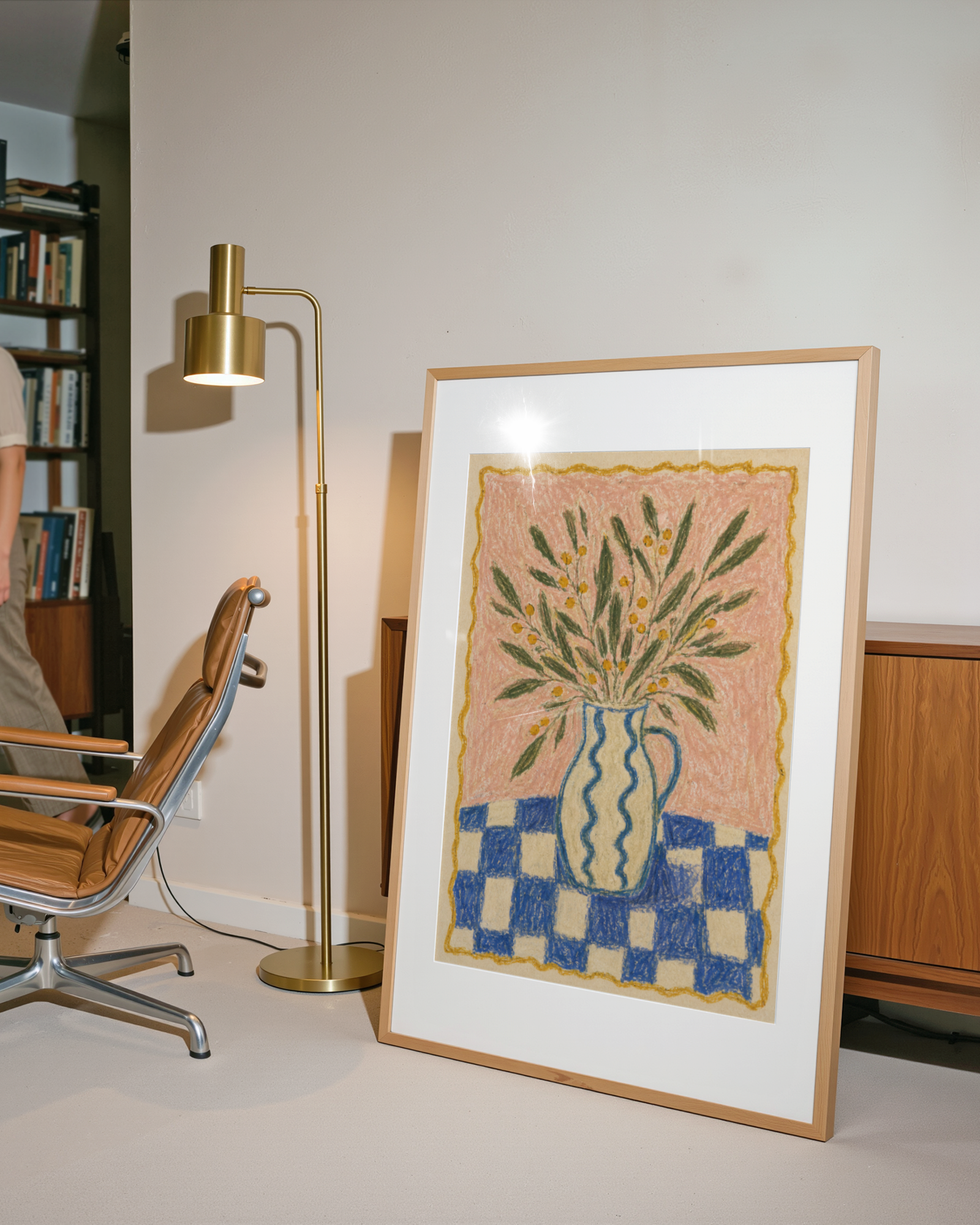 Olive Jug Print