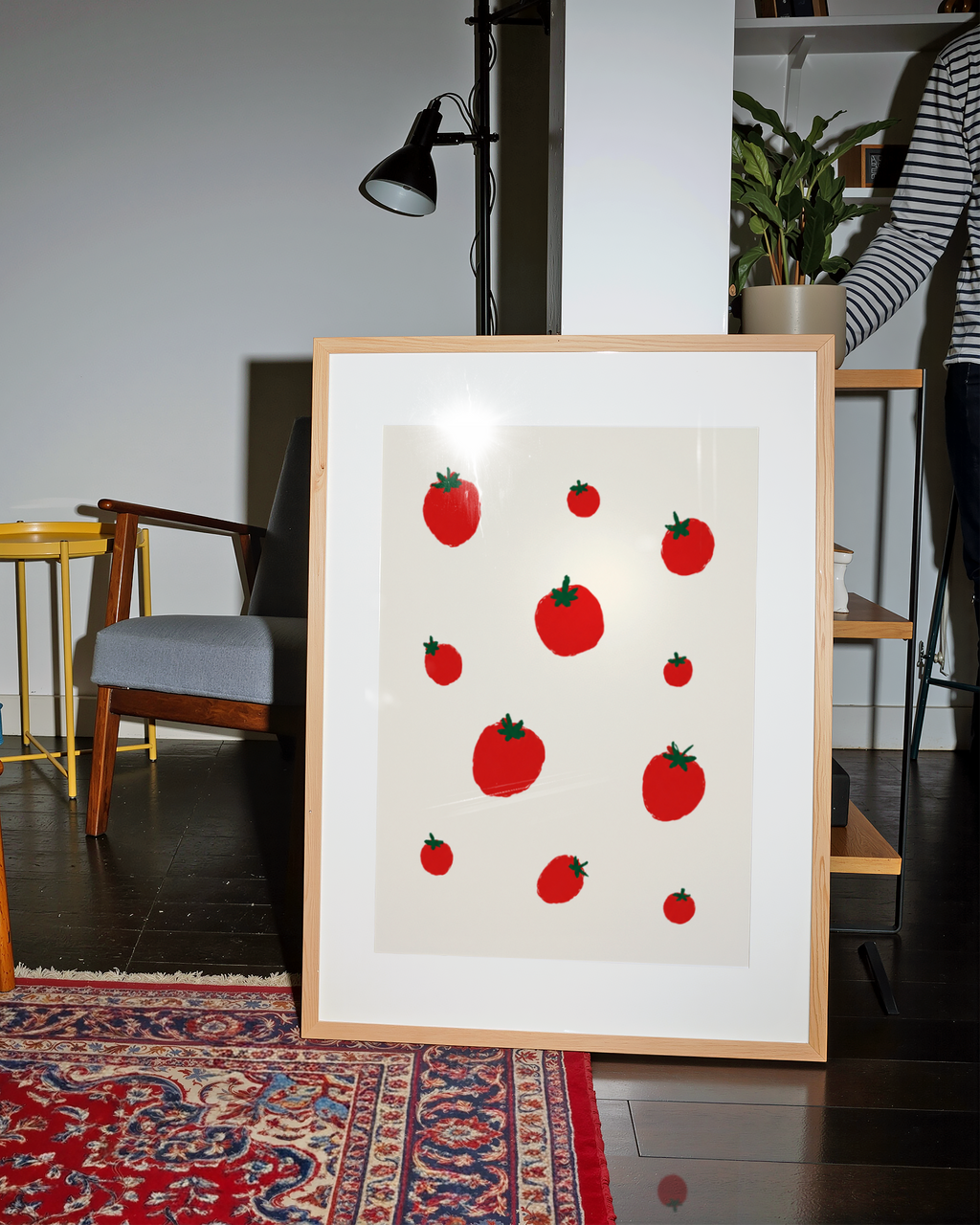 Scattered Tomatoes