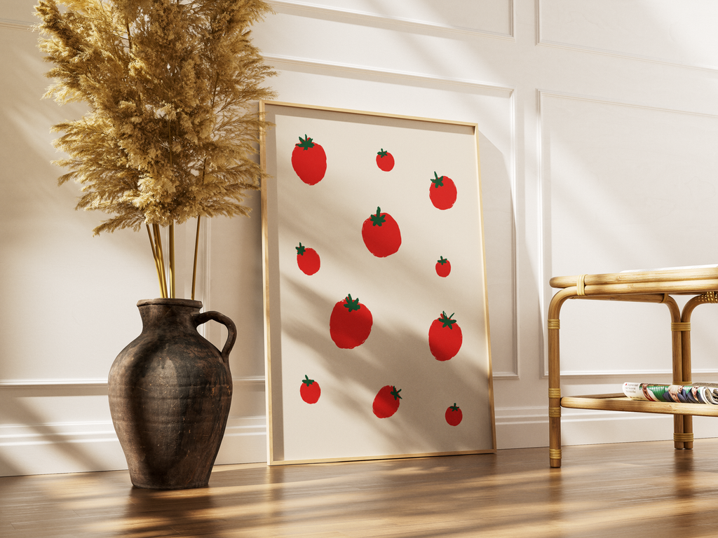 Scattered Tomatoes