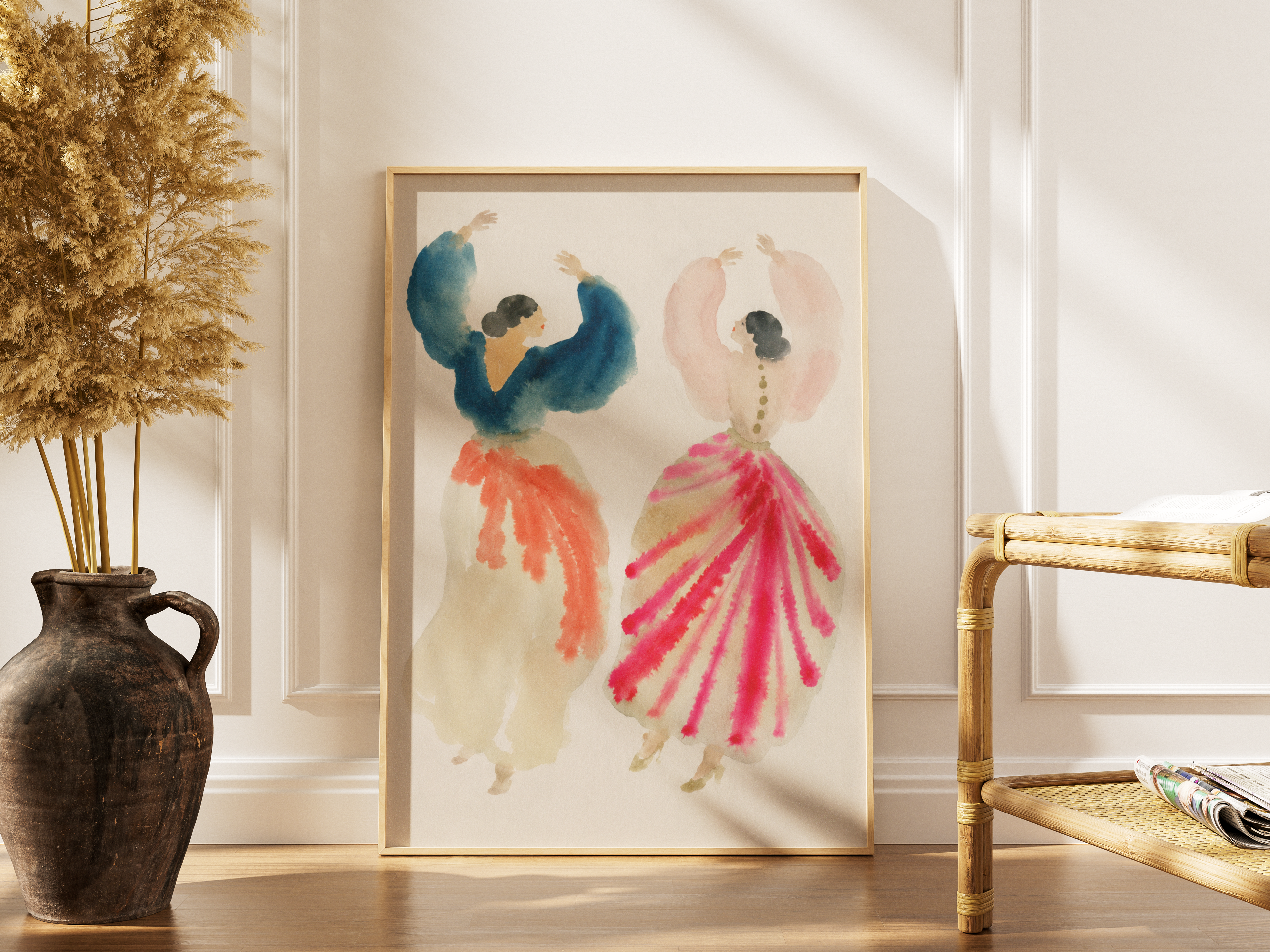 Watercolour Dancers